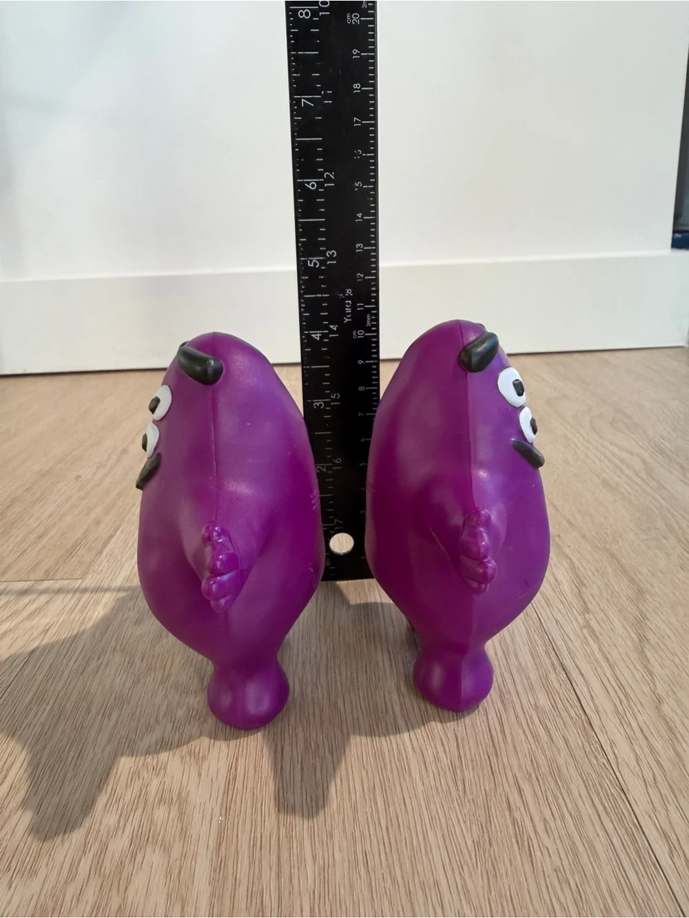 Lot of 2 Grimaces McDonald’s Happy Meal Toy Flea Market Toys Cactus Jack 2022
